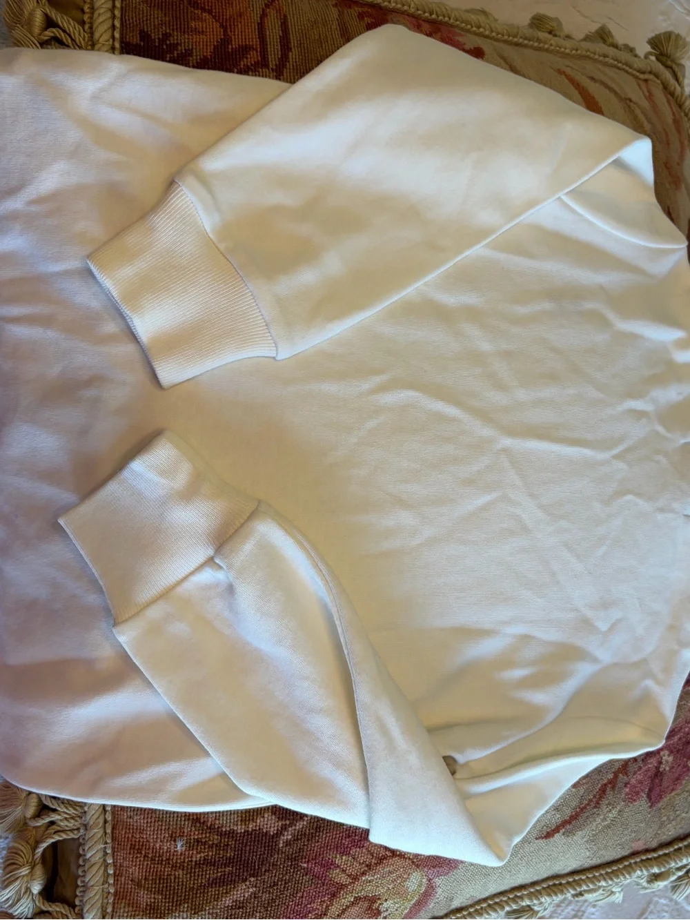 NWT Polo Ralph Lauren White Long Sleeve Shirt with Pony Logo 2T turtleneck